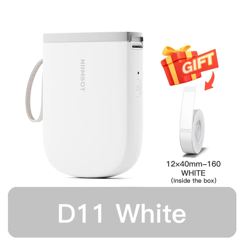 LabelGo™ D11 Mini Bluetooth Label Printer – Portable, Inkless & Rechargeable (Green)