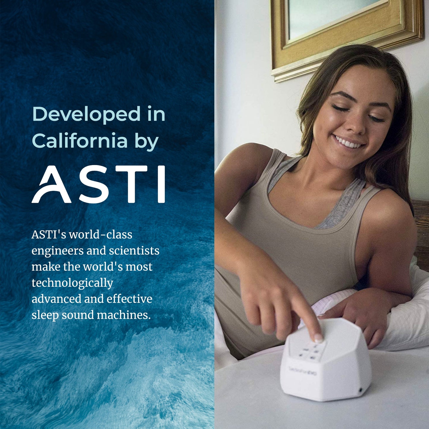 Mini Sound Spa – Compact White Noise Machine for Better Sleep & Focus