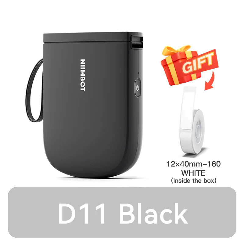 LabelGo™ D11 Mini Bluetooth Label Printer – Portable, Inkless & Rechargeable (Green)