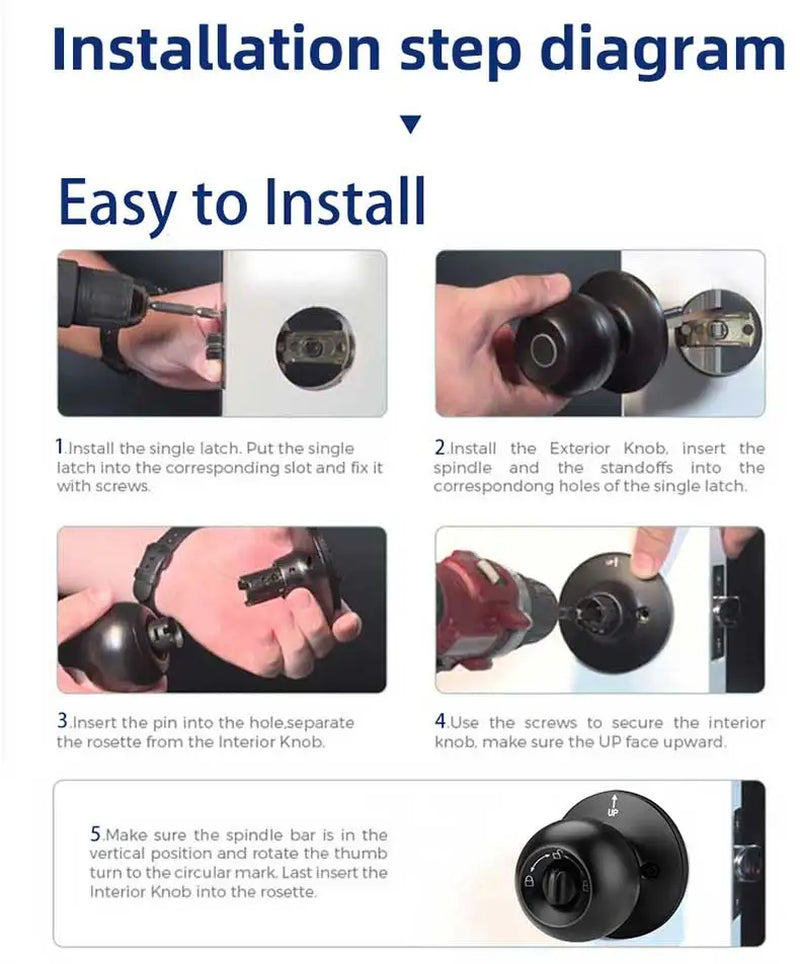 Tuya Smart Biometric Door Lock