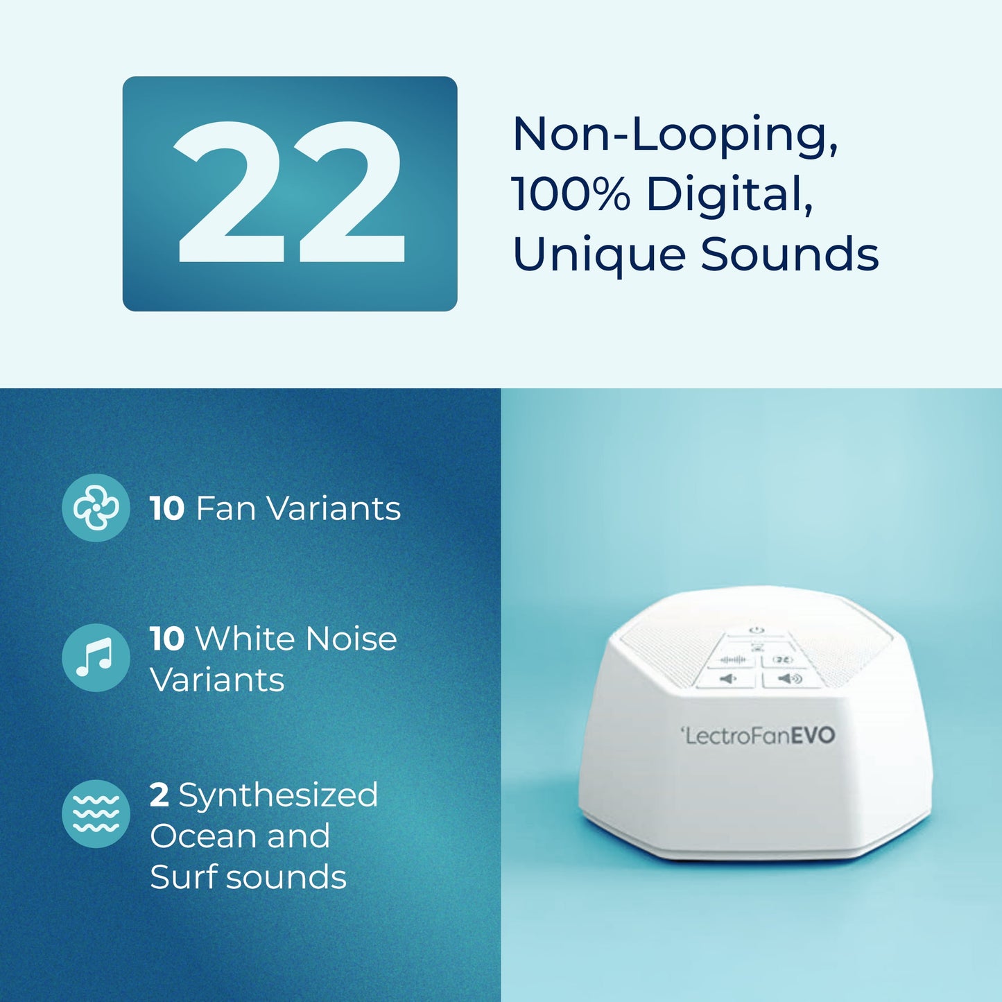 Mini Sound Spa – Compact White Noise Machine for Better Sleep & Focus